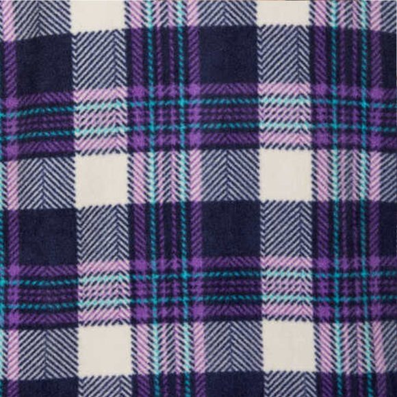 Soho Threads Ladies' Plush Shirt Jacket Top BLUE - Picture 4 of 9